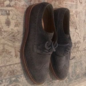 Cole Haan Blue Suede Shoes